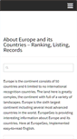 Mobile Screenshot of europegeo.com